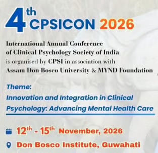 4th CPSICON 2026 conference poster showing event details including dates November 12-15, 2026 and location at Don Bosco Institute, Guwahati